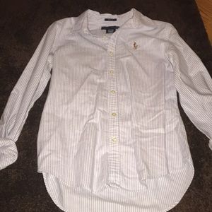 Ralph Lauren Button Down Size 0
